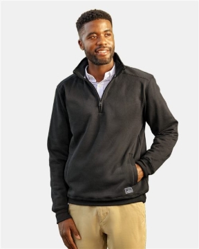 Nautica - Men's Anchor Fleece Quarter-Zip Pullover - N17176