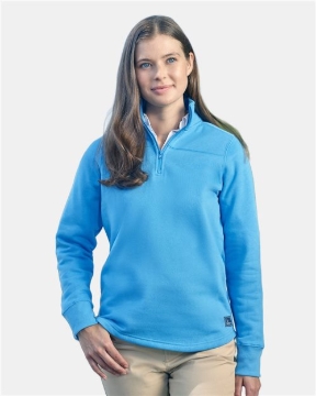 Nautica - Women's Anchor Fleece Quarter-Zip Sweatshirt - N17397