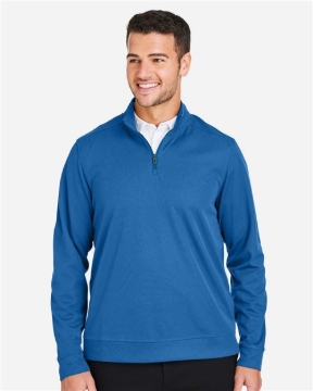 North End - Men's Express Tech Performance Pique Quarter-Zip Pullover - NE412