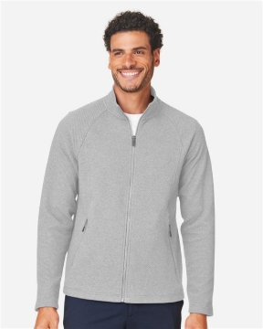 North End - Men's Spirit Textured Full-Zip - NE727