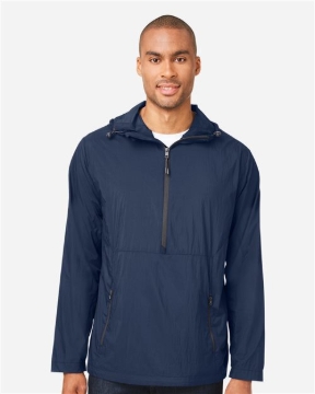 North End - Men's Aura Lightweight Packable Anorak - NE810