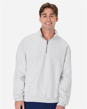 Hanes - Men's Beefy® Sweats Premium Heavyweight Quarter-Zip Sweatshirt - OG900