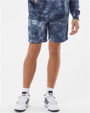 Independent Trading Co. - Unisex Tie-Dyed Fleece Shorts - PRM50STTD