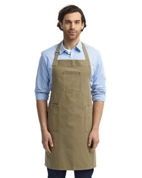 Artisan Collection by Reprime - Chino Bib Apron - RP132