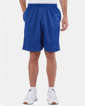 Champion - Unisex Polyester Mesh 9" Shorts with Pockets - S162