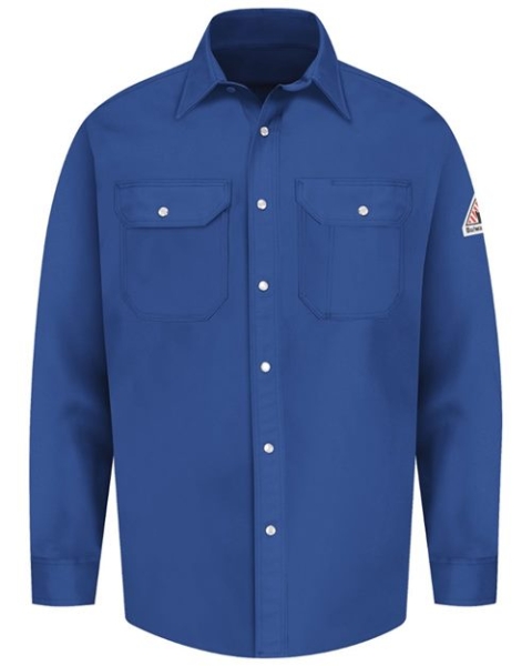 Bulwark - Men's Tall Snap-Front Uniform Shirt - EXCEL FR - SES2T