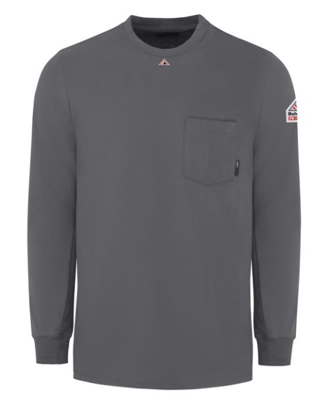 Bulwark - Men's Tall Knit Long Sleeve T-Shirt - SET2T