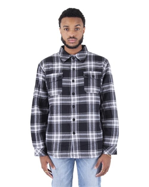 Shaka Wear - Unisex Plaid Jacket - SHPFJ