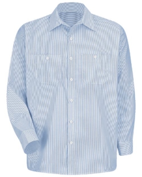 Red Kap - Men's Industrial Stripe Work Shirt - SL10