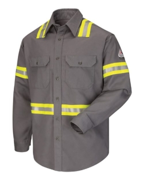 Bulwark - Men's Enhanced Visibility Uniform Shirt - SLDT