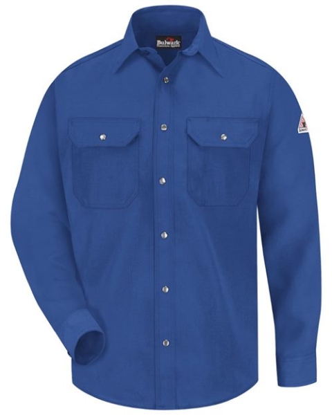 Bulwark - Men's Snap-Front Uniform Shirt - Nomex® IIIA - 4.5 oz. - SNS2
