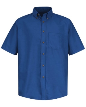 Red Kap - Men's Poplin Short Sleeve Dress Shirt - SP80