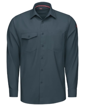 Red Kap - Men's Cooling Long Sleeve Work Shirt - TSM4