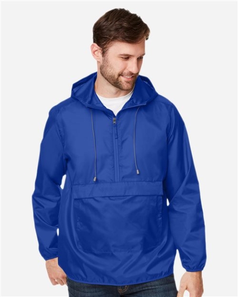 Team 365 - Unisex Zone Protect Packable Anorak Jacket - TT77