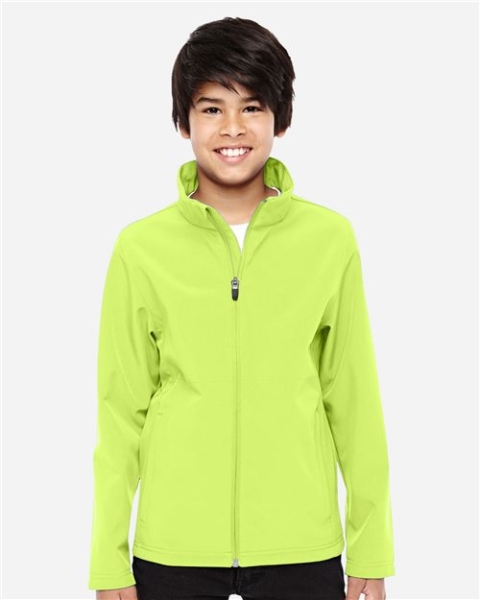 Team 365 - Youth Leader Soft Shell Jacket - TT80Y