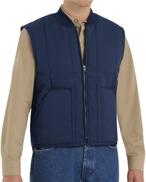 Red Kap - Men's Tall Quilted Vest - VT22T