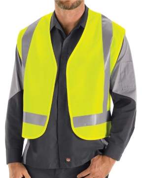 Red Kap - Men's High Visibility Safety Vest - VYV6