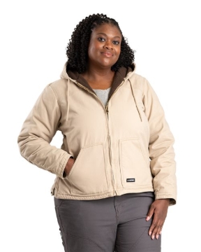 Berne Apparel - Women's Softstone Hooded Coat - WHJ43